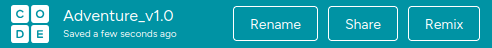 Adventure V1 Remix Button