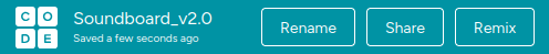 Sound Board Remix Button