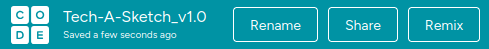 Tech-A-Sketch Remix Button